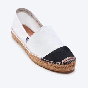 Viscata White Espadrilles Casual Slip-on Boho Shoes Women’s Sz US 8.5 EU 39 New